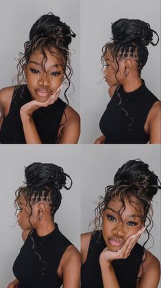 How to French curl braids, type of hair that’s used, maintenance tips to prevent tangling and 60 trendy French curl braids protective hairstyles you need to try asap. Beach Wedding Braid Hairstyles, Braids For Special Occasions, Boho Braids Updo Black Women, Two French Braids With Curls, Curly Knotless Braids Hairstyles, Boho Braid Updo, Debutante Hair, Braid Layered Hair, French Braid Natural Hair