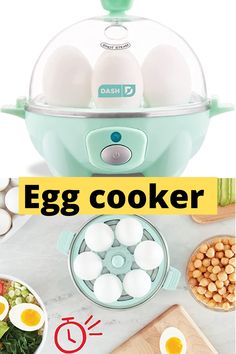 Instant Egg cooker, egg boiler, hard boiled egg, kitchen gadgets Amazing Kitchens Design, Kitchen Tools Drawing, Kitchen Stores, Smart Kitchen Ideas, Eggs Poached, Accessories Idea, Eggs Scrambled, Amazing Kitchens