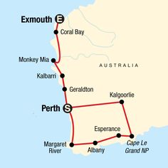 the route map for australia and new zealand