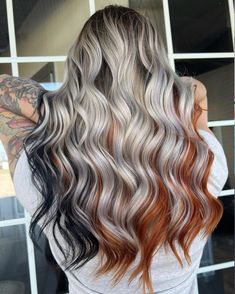 Awesome Hair Color, Copper Hair Dye, Colorblock Hair, Copper Hair Color Ideas, Rose Colors, Pulp Riot Hair, Beautiful Haircuts, Copper Hair Color