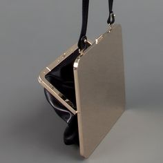 Metal Bag, Metallic Bag, Martin Margiela, Best Bags, Girls Eyes, Karl Lagerfeld, Martini, Fashion Bags, Leather Bag