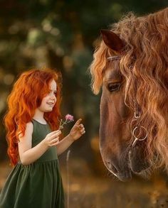 Red Head Kids, Large Wall Decor Ideas, Big Blank Wall, Dps For Girls, Fine Art Portraiture, Russian Culture, Act Of Kindness, Beautiful Red Hair, Most Beautiful Horses