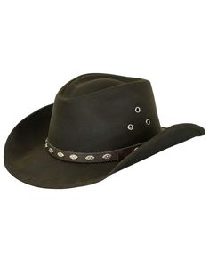 Waterproof Hat, Packable Hat, Leather Hat, Mens Cowboy, Western Hats, Leather Hats, Just Run, Trading Company, Hat Band