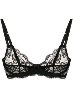 Gilda & Pearl Rita Lace Bra - Farfetch Pearl Lace, Bra Items, Lace Underwire, Ethical Brands, Black Lace Bra, Pearl And Lace, Black Friday Promotions, Pretty Lingerie, Designer Lingerie