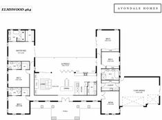 the floor plan for an apartment with three bedroom and two bathrooms, including one living room