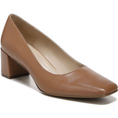 PRICES MAY VARY. Classic square toe pump for women with a comfortable fit 2.25 inch low block heel for everyday comfort Womens pump with a flexible, non-slip outsole and Contour+ technology for a premium fit and all-day comfort experience Leather or metallic leather upper create a timeless yet modern women's shoe Consciously packaged: 100% of our shoe boxes are made of 80% recycled paper + soy-based ink and shoes are designed using sustainable materials Perfect for many occasions: wear to work, Comfortable Stylish Shoes, English Tea, Classic Pumps, Leather Block Heels, Low Block Heels, Heel Pumps, Heel Shoes, Leather Pumps, Womens Heels