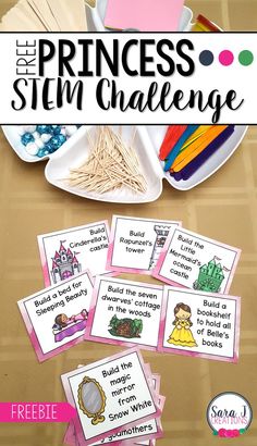 Stem Supplies, Stem Centers, Kindergarten Stem, Centers For Kindergarten, Steam Challenges, Preschool Stem