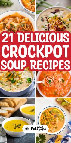 Crockpot soup recipes are the perfect solution for busy nights. From hearty slow cooker soups to easy crockpot chicken dinners, there's something for everyone. Enjoy comfort food with these crockpot meals that require few ingredients and minimal prep. Try healthy slow cooker recipes or indulge in rich, creamy soups for the whole family. With simple crockpot meal ideas, you'll have delicious family dinners ready with little effort. These crockpot chicken soup recipes are great for meal prep too! Crockpot Chicken Soup Recipes, Crockpot Chicken Soup, Crockpot Meal Ideas, Chicken Soup Recipes Crockpot, Crockpot Chicken Dinners, Healthy Slow Cooker Recipes, Slow Cooker Soups, Chicken Soup Crockpot