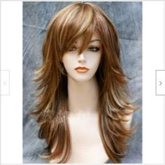 Long Brunette Hair With Layers And Highlights, Long Hair Styles With Layers For Over 50, Long Shag Haircut Choppy Layers, Shaggy Long Hair Choppy Layers, Waterfall Layers Haircut, Long Shag Haircut, Long Layered Haircuts, Long Layered Hair, Haircuts For Long Hair