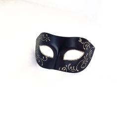 Black men's mask with gold filigree pictured. Also in other colors! Comes with ribbons attached S H I P P I N G - Processed same day or within 24 hours. 1-2 day guaranteed delivery services offered, add items to cart and click on shipping tab for rates. Pls leave a check out note with your need date & contact number (especially for expedited and custom orders) Msg for delivery time frames (Include your state/country). I N C L U D E D Masks come with matching double sided satin ribbons attach Black Venetian Masquerade Mask For Carnival, Black Formal Eye Mask Masquerade, Black Venetian Masquerade Mask, Carnival Formal Eye Mask, Formal Carnival Eye Mask, Formal Venetian Eye Mask For Masquerade, Venetian Style Formal Eye Masquerade Mask, Black Masks For Carnival, Black Masks And Prosthetics For Carnival Gift