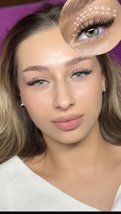 Cute Eye Makeup, Cute Eyes, Beauty Studio, Lash Extensions, Simple Makeup