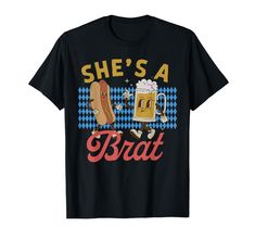 PRICES MAY VARY. Funny Oktoberfes Hes the Wurst Shes a Brat Couples Matching Hes the Wurst Shes a Brat Couples Matching tees Click "Hes the Wurst Shes a Brat Couples Matching tees" for the wife version. Lightweight, Classic fit, Double-needle sleeve and bottom hem Matching Tees, Couples Matching, Matching Couples, Branded T Shirts, Top Fashion Brands, Shop Top, Fashion Brands, Top Styles, Fashion Branding