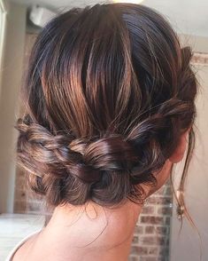 Easy Updo Hairstyles, Beautiful Braids, Wedding Hair Inspiration, Wedding Updo, Trending Hairstyles, Braided Updo