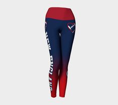 New England Football Lovin' Girl Leggings Von Miller Broncos