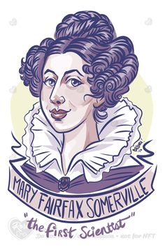 mary farfax somerville the first scientist t - shirt design for women