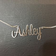 "Name Necklace, Personalized Name Necklace, Custom Necklace, Stainless Steel Necklace, Personalized Name Necklace, Gift For Her, Name Jewelry Personalized Name Necklace Description Material: Stainless Steel Size: Not fixed (2.5cm - 6cm) Color: Stainless Stell Chain length： 14\" / 16\" / 18\" / 20\" / 22\" (You can choose) How to customize Order? 1) Select Color 2) Select Chain length 3) Click \"Add to Cart\" 3) Will need work name or letters write to the comment box (e.g. : Jeter) 4) Checkout 5) Elephant Charm Necklace, Lucky Charm Necklace, Crystal Choker Necklace, Elephant Necklace, Jewelry Personalized, Dainty Gold Necklace, Crescent Moon Necklace, Crystal Choker, Name Jewelry