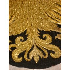 Stunning pair of embroideries en gold metallic  on felt , representing a double headed eagle that is commonly used for the star of Russia  or the Austro -Hungarian Empire , note the very sophisticated technique used i the wing , very fine work sign of a very good quality and noble origin , the back gives un idea of the work it represented to execute this work . By the quality of the work an the very rustic linen use in the back we believe those pieces to be from the 17 hundreds , the size  of the embroideries itself is 10.5H on 12 "W , perfect to created an outstanding pic of pillows or just frame like pieces of art . Please check our other embroideries and fragments ,coat of arms , in our Chairish shop at FRENCHTOUCH10 Scandinavian Textiles, Double Headed Eagle, Modern Textiles, Austro Hungarian, Coat Of Arm, Japanese Textiles, Coat Of Arms, Colorful Pictures, The Star