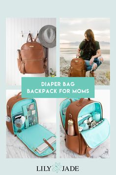 the diaper bag backpack for moms is packed with everything you need to carry