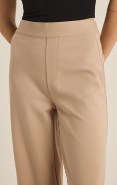 This versatile pant is made of our signature ponte fabric that gives it a structured yet elevated feel. Perfect for transitioning from the office to daily life, you'll want this pant on hand for any occasions that call for a touch of class. Z SUPPLY Women's Do It All Trouser Pant, Putty, Large Versatile Fitted Pull-on Pants, Non-stretch Cotton Utility Pants, Utility Ankle-length Pants With Elastic Waistband, Elastane Tapered Leg Pull-on Dress Pants, Elastane Pull-on Pants, Moroccan Oil Hair, Salty Blonde, Ponte Fabric, Short Loungewear