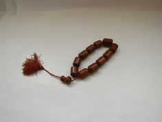 "Vintage folk Greek big handmade wooden decorative worry beads \" koboloi\" Good vintage condition. Full Length with cord 30 cm. All my packages are registered and you will be olso receiving tracking number. Please ask if you have any questions. Visit our shop for more colector's items. https://www.etsy.com/shop/prestigiousantiques?ref=hdr"