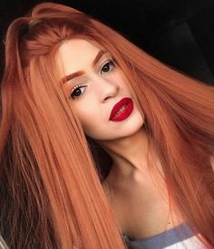 Autumn Twilight - Silk Straight - UniWigs ® Official Site Makeup For Red Heads, Red Hair Fall, Red With Blonde, Pretty Redhead, Female Vampire, Velvet Boots, Colored Wigs, Straight Lace Front Wigs, Long Locks