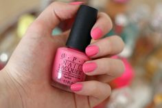 Kiss Me Im Brazilian Opi, Nail Board, Gelish Nails, Paws And Claws, Pink Nail Polish, Opi Nail Polish, Pink Nail, Opi Nails, Perfect Pink