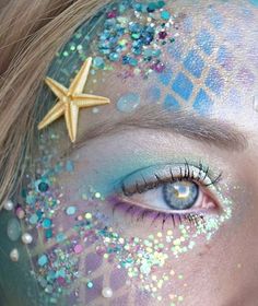 Carnaval Make-up, Makeup Zombie, Mermaid Costume Diy, Mermaid Parade, Mermaid Cupcakes, Easy Diy Costumes