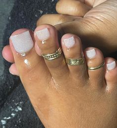 Glitter Toe Nails, Fantasy Nails, Hard Nails, Shoes 2023, Glow Nails