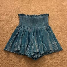 Perfect Condition Never Worn! Size Xs! Aqua Color! Super Lightweight And Flowy! Blue Flowy Skort, Short Length, Sparkle Shorts, Queen Of Sparkles, Aqua Color, Skorts, Color Blue, Womens Shorts, Sparkle, Queen