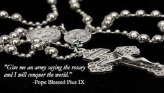 The Miraculous 54-Day Rosary Novena - Roman Catholic Man Rosary Novena, Combat Rosary, Saying The Rosary, Military Rosary, Chain Rosary, Pet Project