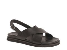 Anthony Veer Cancun Sandal - Free Shipping | DSW Summer Sandals With Leather Sole And Cross Strap, Summer Cross Strap Sandals With Leather Sole, Spring Leather Sandals With Cross Strap, Summer Leather Slingback Sandals With Cross Strap, Vacation Sandals With Buckle Closure And Cross Strap, Cross Strap Sandals With Buckle Closure For Vacation, Leather Cross Strap Slingback Sandals For Summer, Casual Footbed Sandals With Leather Lining For Summer, Summer Leather Footbed Sandals With Leather Strap