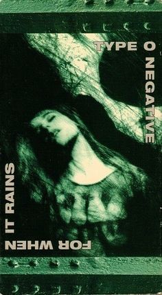 an album cover with the words, type one negative