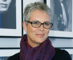 Pixie Haircut With Glasses, Glasses For Women Over 50, Jamie Lee Curtis Hair, Jaime Lee Curtis, Very Short Hairstyles, Eye Glasses For Women, Haircuts For Short Hair, Grey Hairstyles, Choppy Bob Haircuts