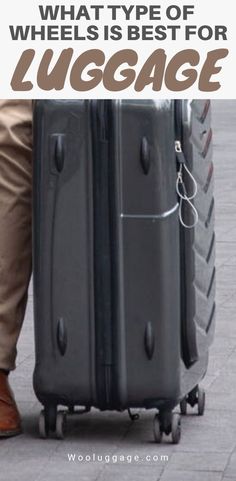 If you looking to buy a new luggage for your next trip, You need to check the quality of the luggage wheels. Basically the wheels are the ones who carry all the weight, so a high quality suitcase luggage with good wheels will make your vacation easier. Check these helpful tips to find out which is the best type of wheels for luggage. #Luggagewheels #luggage #luggagetips #luggagehacks #travelluggage #travelbags Luggage Wheels, Mens Suitcase, Big Suitcases, Pack Like A Pro, Stylish Luggage, Carry On Packing