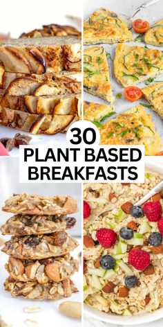 30 plant - based breakfasts to start the day off right here are some delicious and nutritious ideas