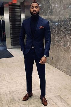 All Black Wedding Outfit Men, Finance Bro Aesthetic Outfit Men, Black Mens Fashion Casual Classy, Black Man In Suit Classy, Black Men Formal Outfit, Black Men Classy Outfits, Black Men Business Casual Outfits, Classy Black Men, Suits Black Men