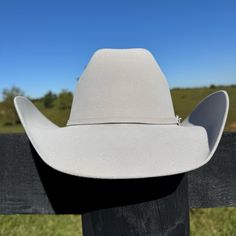 Genuine Fur Blend 4" Brim  available in sizes listed below Ivory Hat, Gray Hat, Chapeau Cowboy, Grey Hat, Cowgirl Hat, Cow Girl, Cowgirl Hats, Fur Hat, White Hat