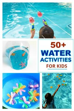 some water activities for kids to play in