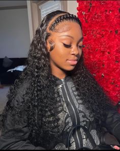 Curly Wig Hairstyles, Hairstyles Wigs, Barbie Hairstyle, Acrylic Toe Nails, Acrylic Toes, Pretty Ppl, Hair Ponytail Styles, Curly Wig, Ponytail Styles