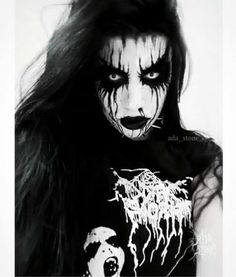 Mood Dark, Corpse Paint, Black Metal Girl, Metal Chicks, Living Dead Dolls, Horror Makeup, Morning Morning, Morning Mood