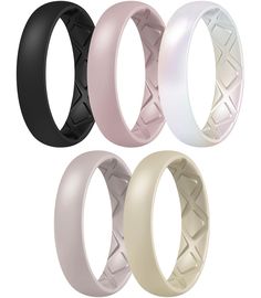 PRICES MAY VARY. ACTIVE LIFESTYLE ESSENTIAL - Comfortable and durable, our silicone wedding band are great replacements for formal wedding band to keep it safe from scratches and damage during any physical activity, including workouts, climbing, lifting, strength training, etc. More than 100000 outdoor enthusiasts & sports fans have chosen our rings as everyday wear. WORK-SAFE Ring: Designed to break away under excessive pressure, our silicone rings are ideal for manual labor and extreme duties Womens Silicone Wedding Band, Silicone Wedding Band Woman, Stackable Silicone Rings, Stacked Silicone Rings, Womens Silicone Ring, Silicone Rings Wedding Bands, Gym Rings, Rubber Wedding Band, Silicone Ring Women