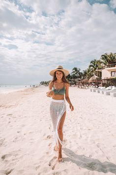 Cancun Outfits, Tulum Outfits, Mexico Tulum, Southern Curls And Pearls, Outfits For Mexico, Beachy Outfits, Hawaii Outfits, Mexico Style, Beach Vacation Outfits