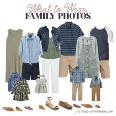 what to wear for family photos