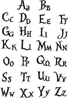 an old english alphabet with the letters and numbers in gothic writing, vintage line drawing or engraving illustration