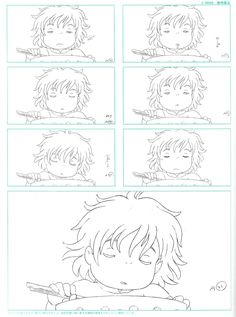 how to draw anime hair step by step