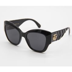 New Sunglasses Gucci Model: Gg0808s 001 53-20-145 Condition: New Frame Color: Black Lens Color: Black Frame Material: Acetate, Plastic Size: 53-20-145 Made In Italy Item Included: Authentic Eyewear, Certificate Of Authentic, Original Case, Cloth, Bag Next Business Day Shipping Brand New With Full Package Authentic Eyewear With Certificate Gucci Luxury Cat Eye Sunglasses With Polarized Lenses, Gucci Luxury Cat Eye Polarized Sunglasses, Chic Gucci Cat Eye Sunglasses With Gradient Lenses, Chic Gucci Cat Eye Sunglasses, Gucci Designer Cat Eye Sunglasses With Uv Protection, Designer Gucci Cat Eye Sunglasses With Uv Protection, Trendy Gucci Square Frame Cat Eye Sunglasses, Gucci Cat Eye Polarized Sunglasses For Evening, Trendy Gucci Cat Eye Sunglasses With Uva Protection