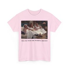 Make a statement with our "The One With the Wedding Dress" tee. Featuring a bold graphic from the iconic Friends episode, this shirt is perfect for fans who love to reminisce. Friends Episode, Pilates Socks, Friends Episodes, Pj Sets, Trending Now, Bridal Accessories, Matching Sets, Graphic Tee, The One