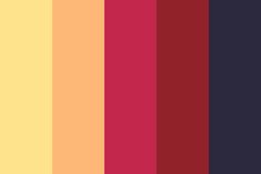 the color palette is very colorful and has many different colors