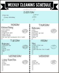 Weekly Customizable Cleaning Schedule Printable and Video Tutorial Laundry Schedule Family, Weekly Cleaning Schedule Printable, Beauty Routine Schedule, Daily Cleaning Schedule, Monthly Cleaning Schedule, Laundry Schedule, Cleaning Schedule Templates, Cleaning Schedules, Beauty Routine Checklist