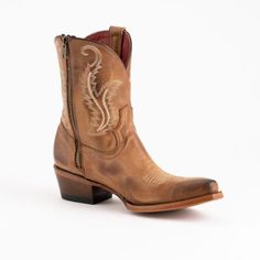 Good Golly, Miss Molly! Our new ankle zip boot combines classic Western style with fun fashion flare. Available in 5 bold color choices. Tractor Supply, Brown Heels, Western Cowboy Boots, Fun Fashion, Bold Color, Leather Booties, Western Style, Western Boots